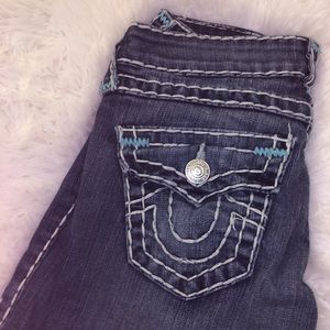 Size 23 True Religion Jeans W Flap